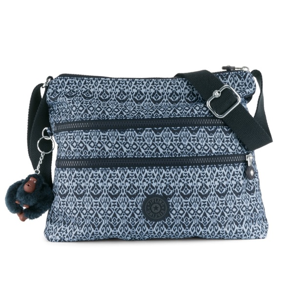 kipling alvar printed crossbody bag